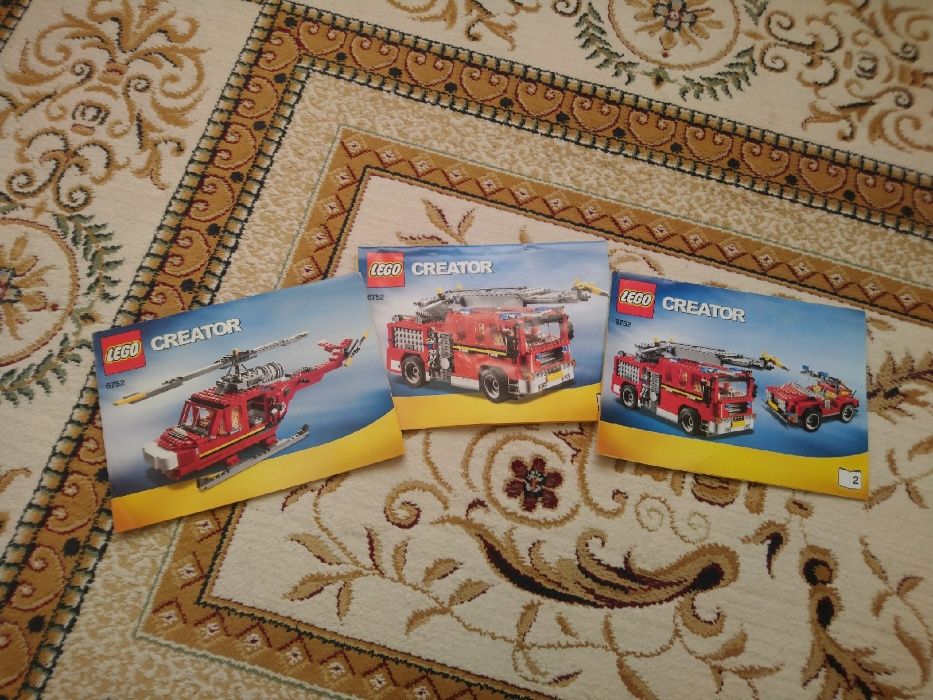 Lego Creator 6752 Пожарный транспорт