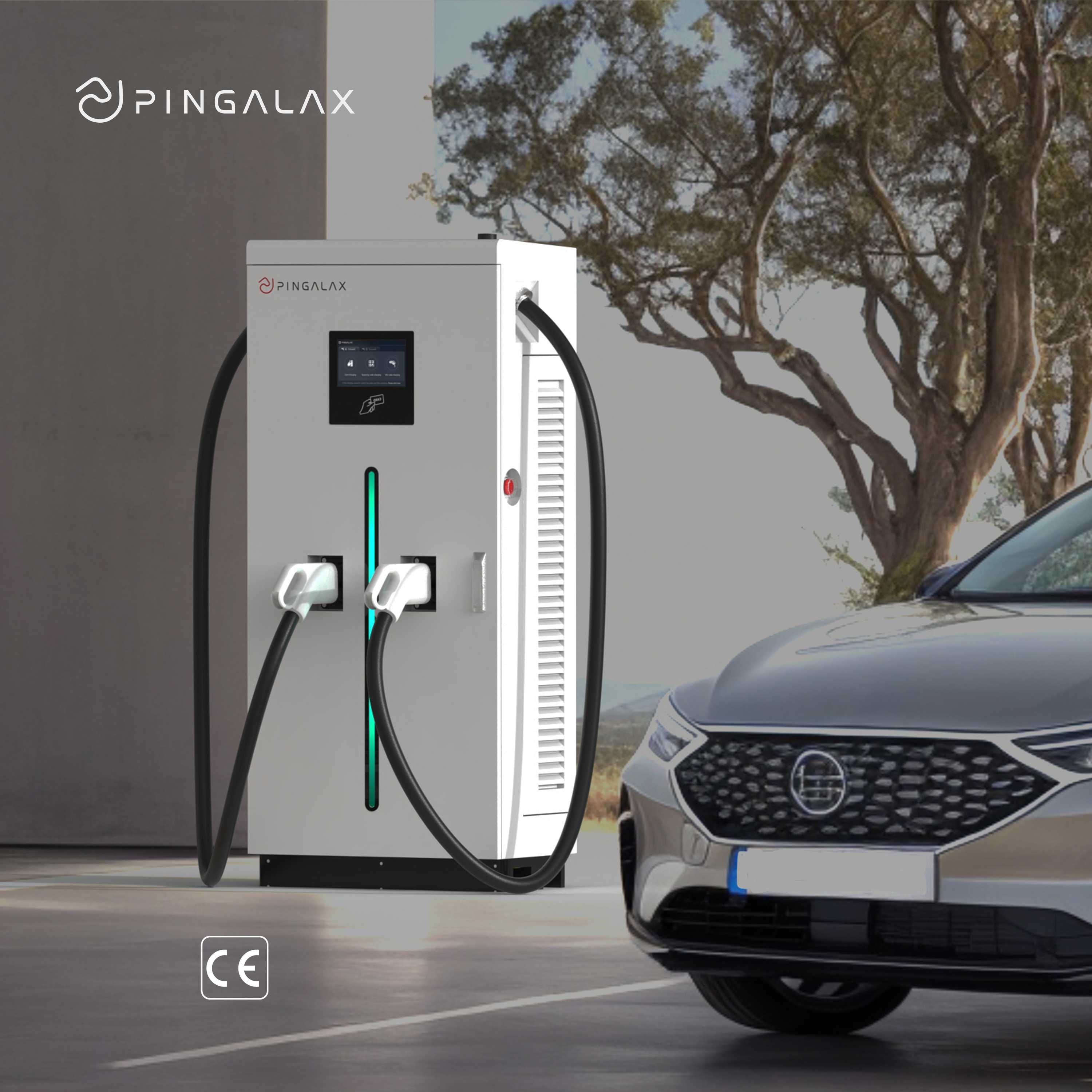 Быстрая зарядная станция 120 кВт GB/T+CCS2 - Pingalax