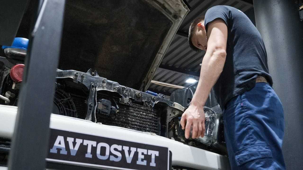 Установка линз, ремонт фар, ремонт светодиодной оптики