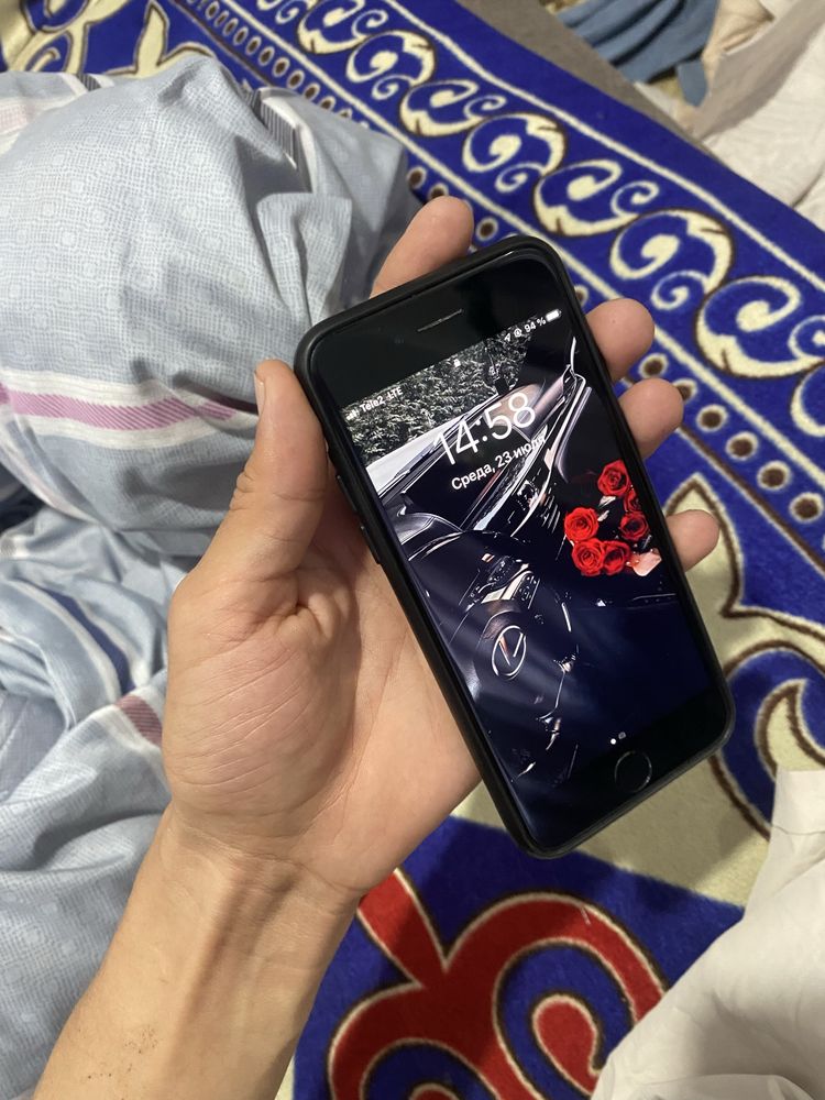 Iphone 7 с чехлом