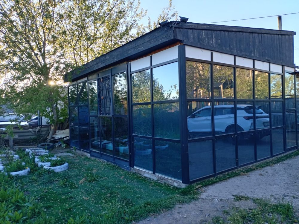 Дом на разбор из балки и доски   , стеклаваты , гипсокортон