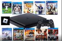 PS4 SLIM 852GB +11 GAME Обмен на ПК или НОУТБУК