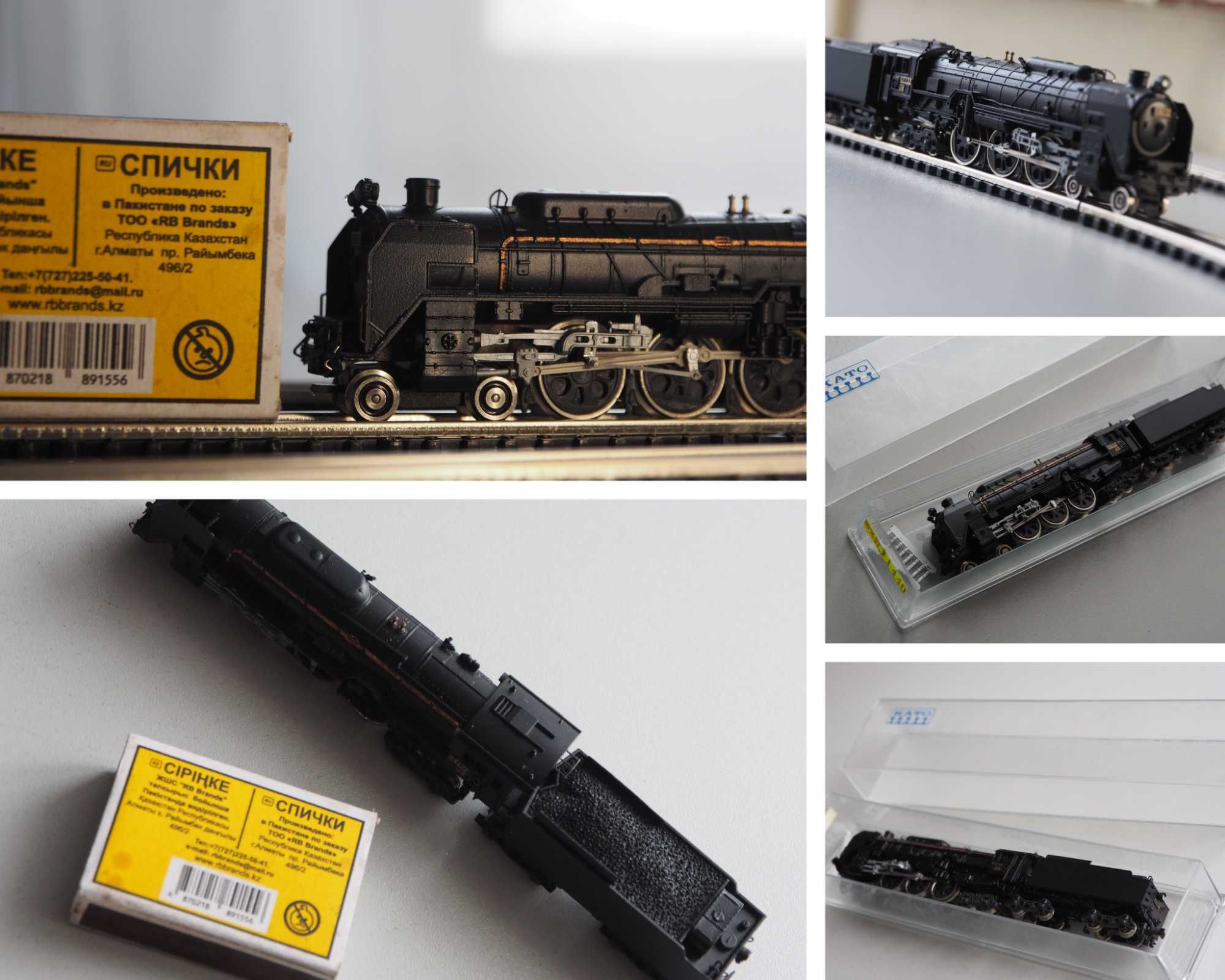 Паровоз Kato (Япония) 9 мм \ N scale 1/160