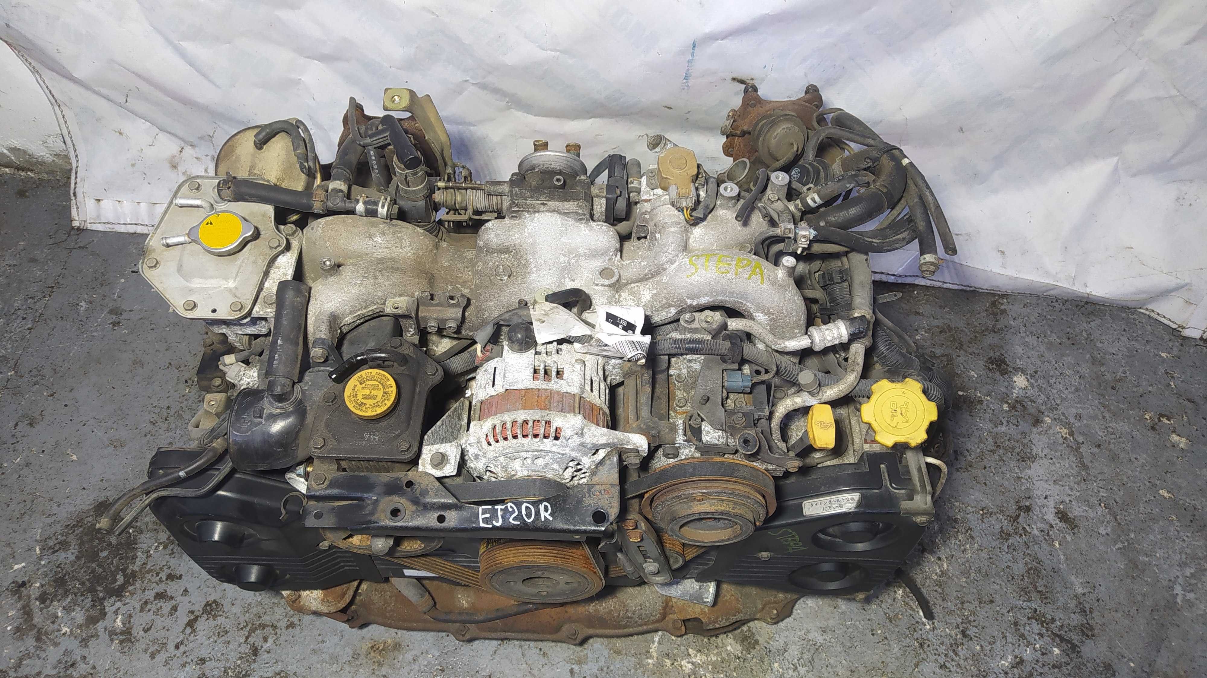 Двигатель EJ20H EJ20R EJ20 twin turbo Subaru Legacy ЕЖ20 твин турбо