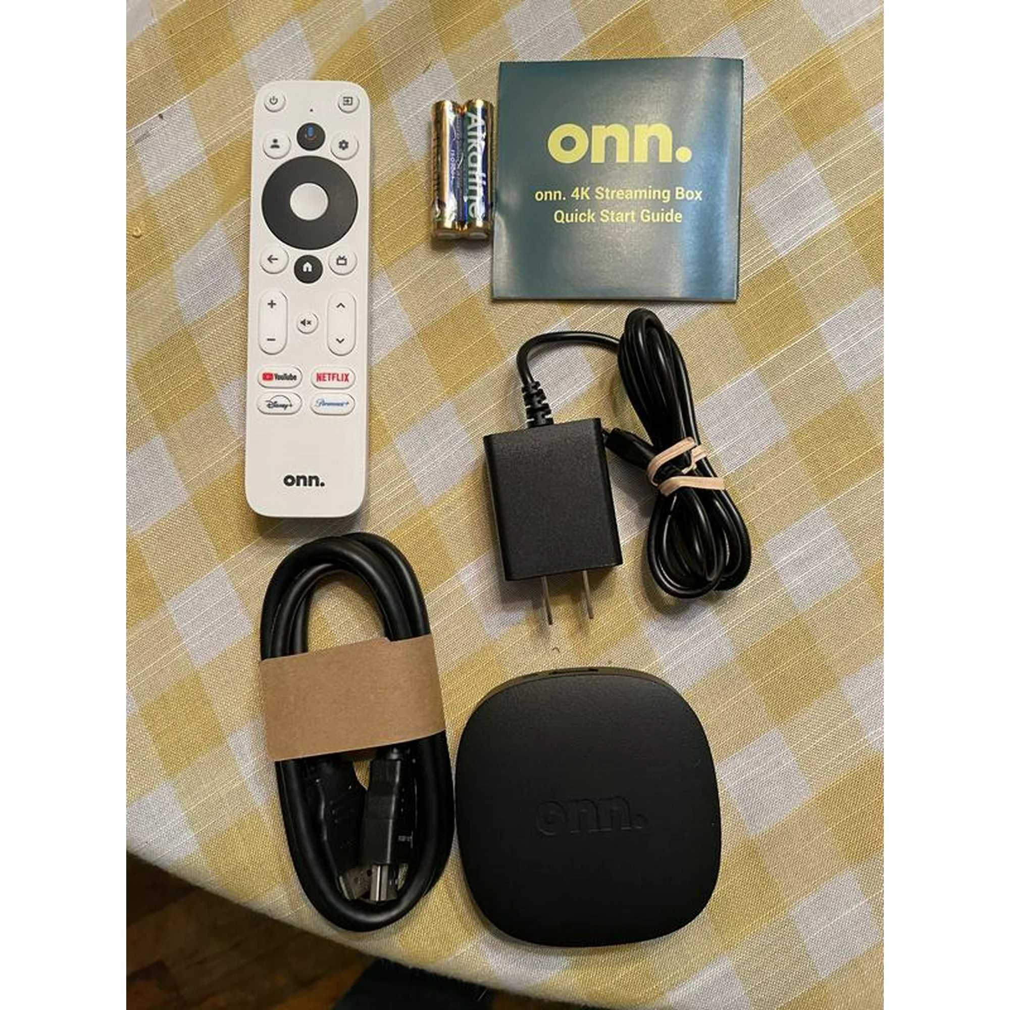 ONN 4K Google TV Android ТВ приставка TV Box