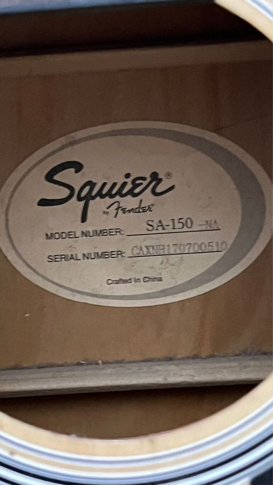 Гитара Fender Squier