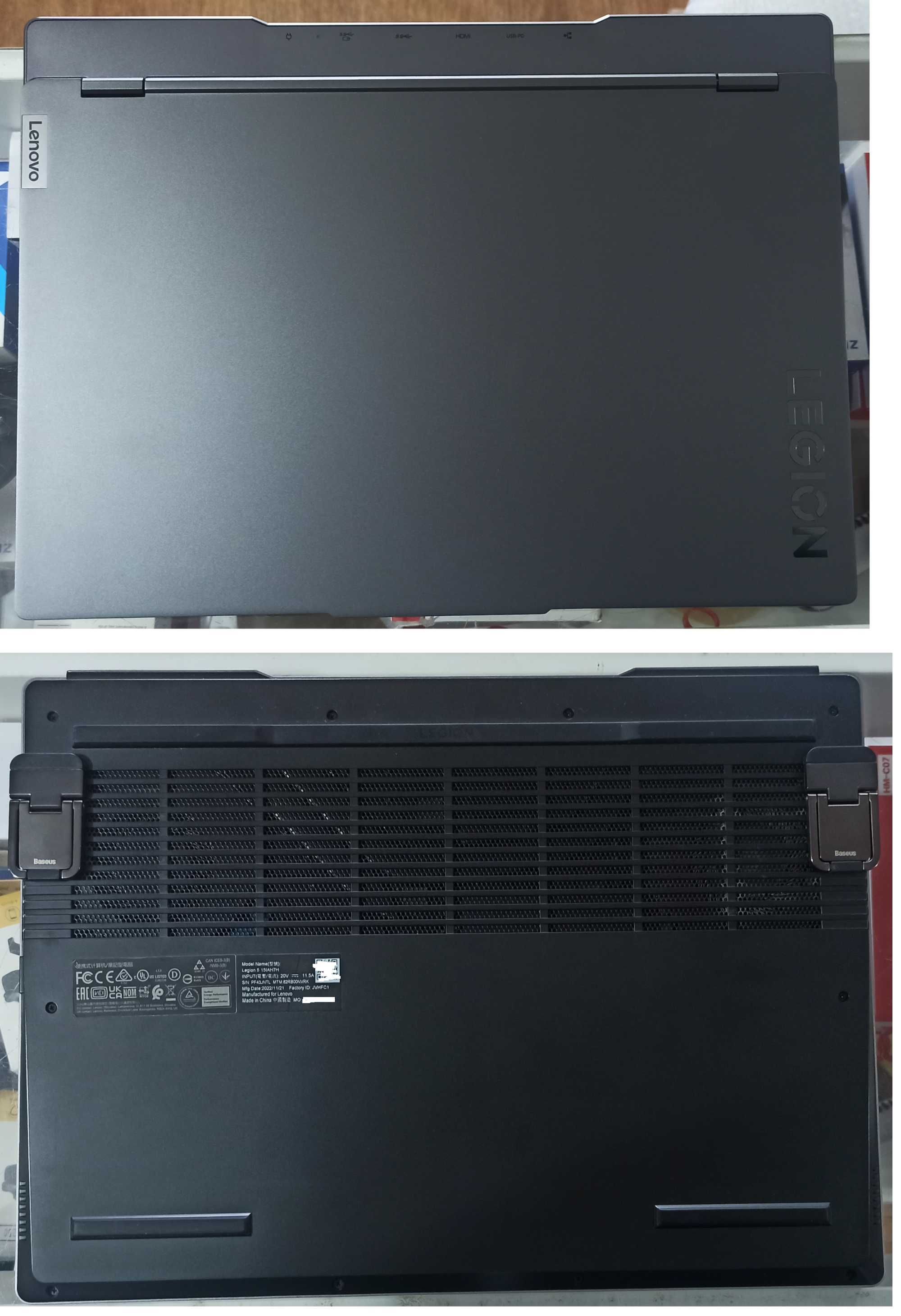 Ноутбук Lenovo Legion 5 CPU: 12500H GPU: RTX 3060 Display144Hz