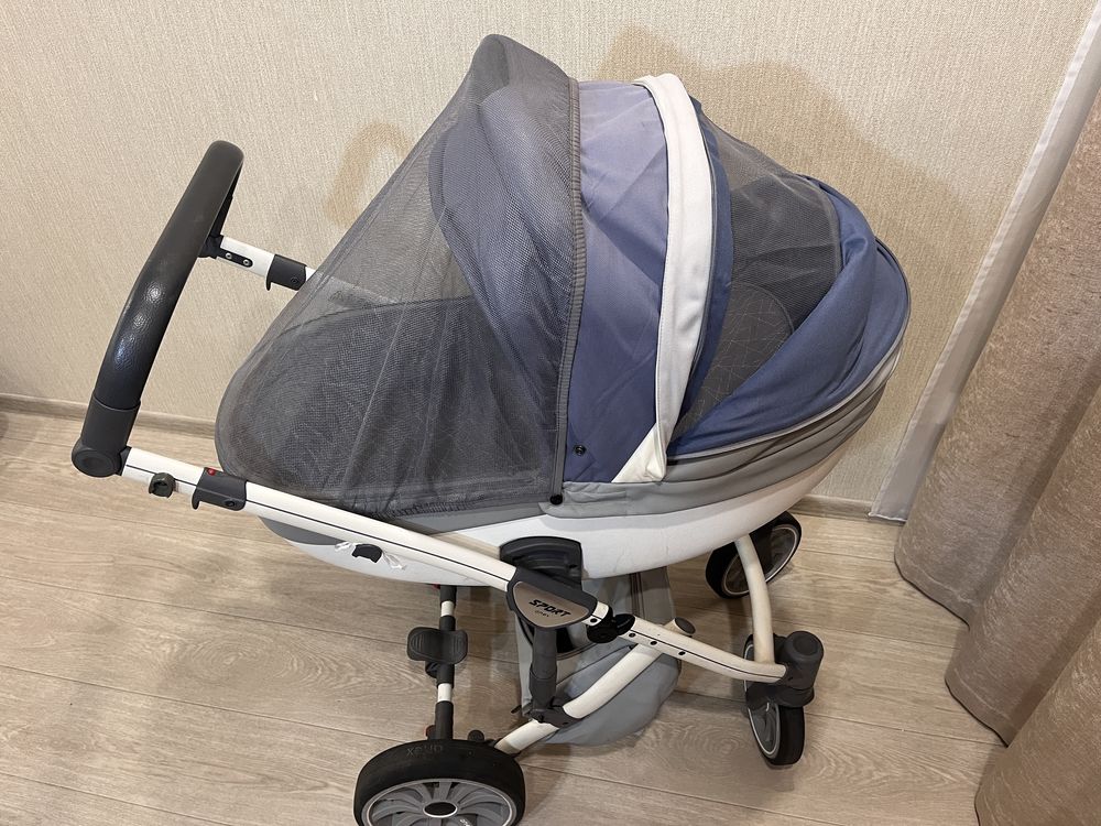Коляска Anex sport 3 в 1 : люлька, прогулочный блок и автолюлька