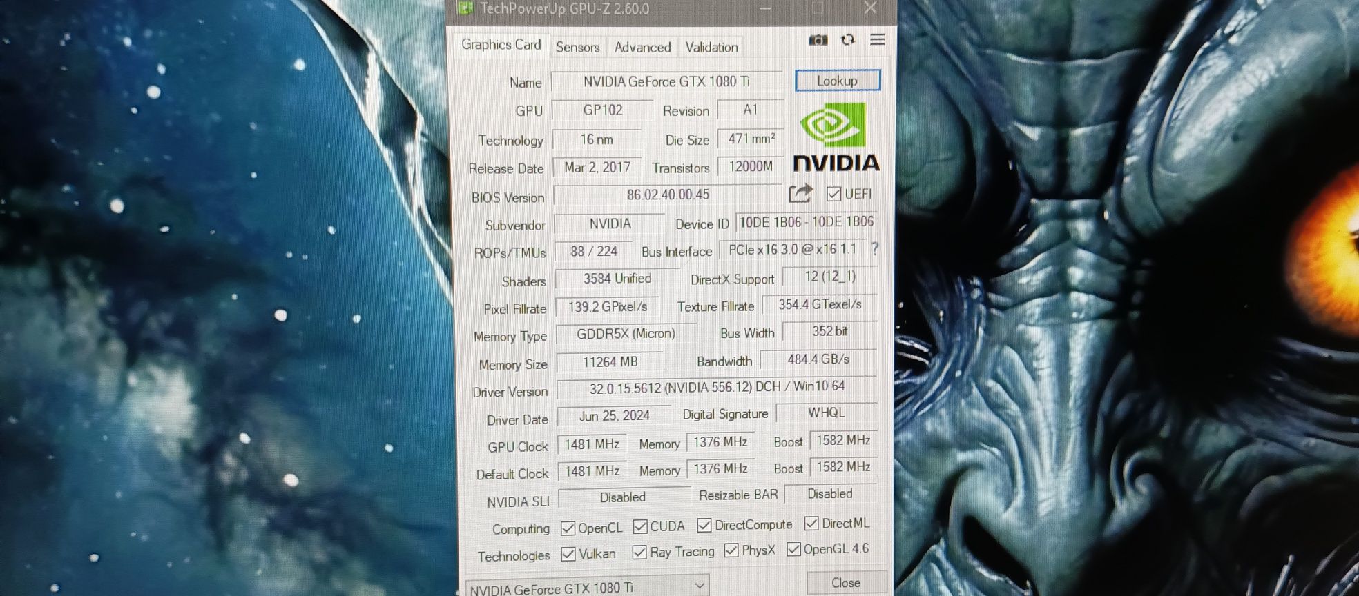 Продам gtx 1080ti