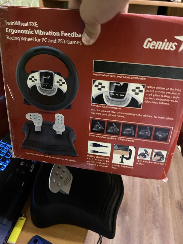 Руль Genius TwinWheel