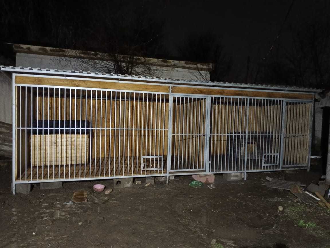 Вольер для большой собаки. Доставка и сборка - бесплатно.
