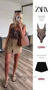 Zara купальник новый леопард женский зара