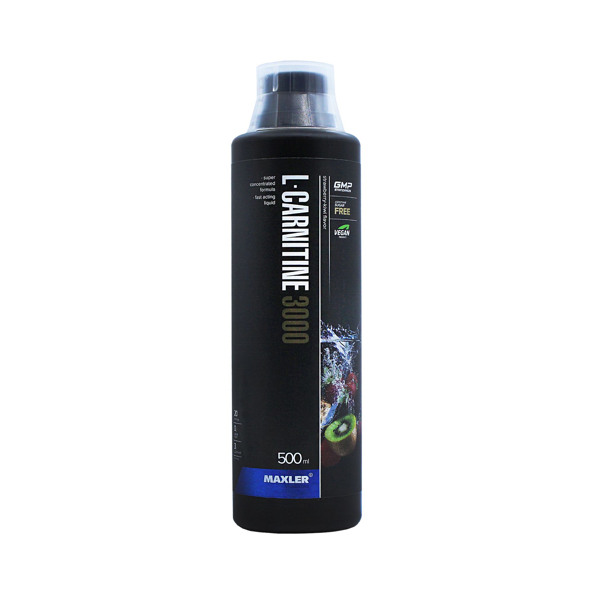 Концентрат карнитина Maxler L-Carnitine 3000 Bottle 25 порций 500 мл