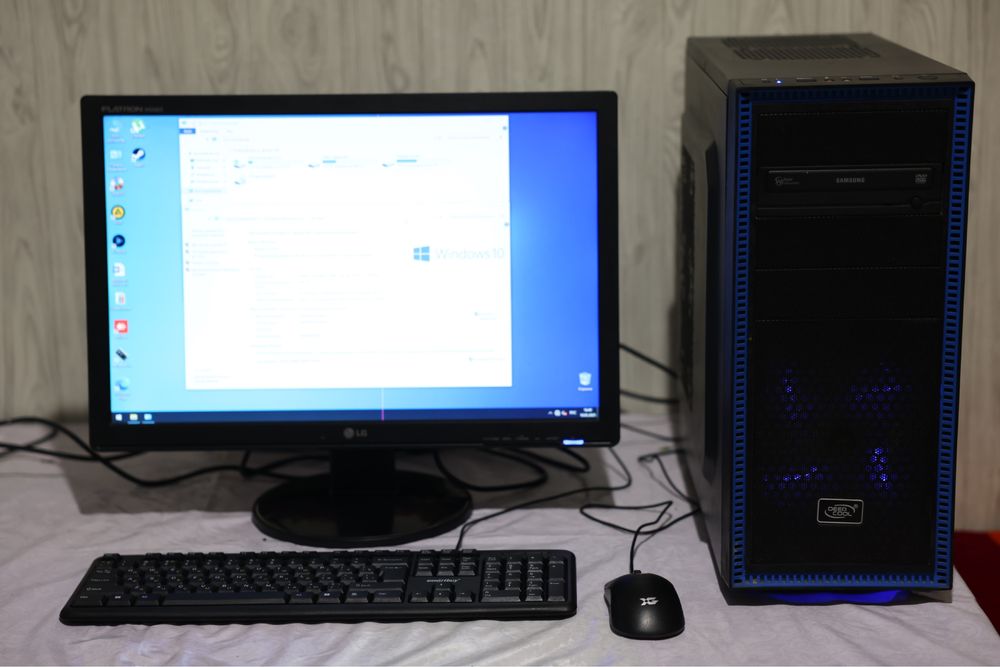 Продаю компьютер настольный для офисной работы и для простых игр