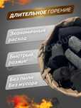 Древесный уголь береза 8 кг 2850