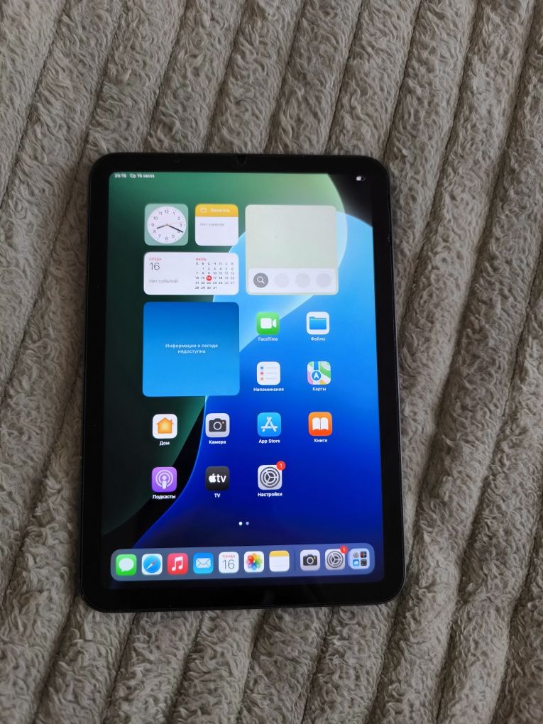 ipad 6 minu в отличном состоянии
