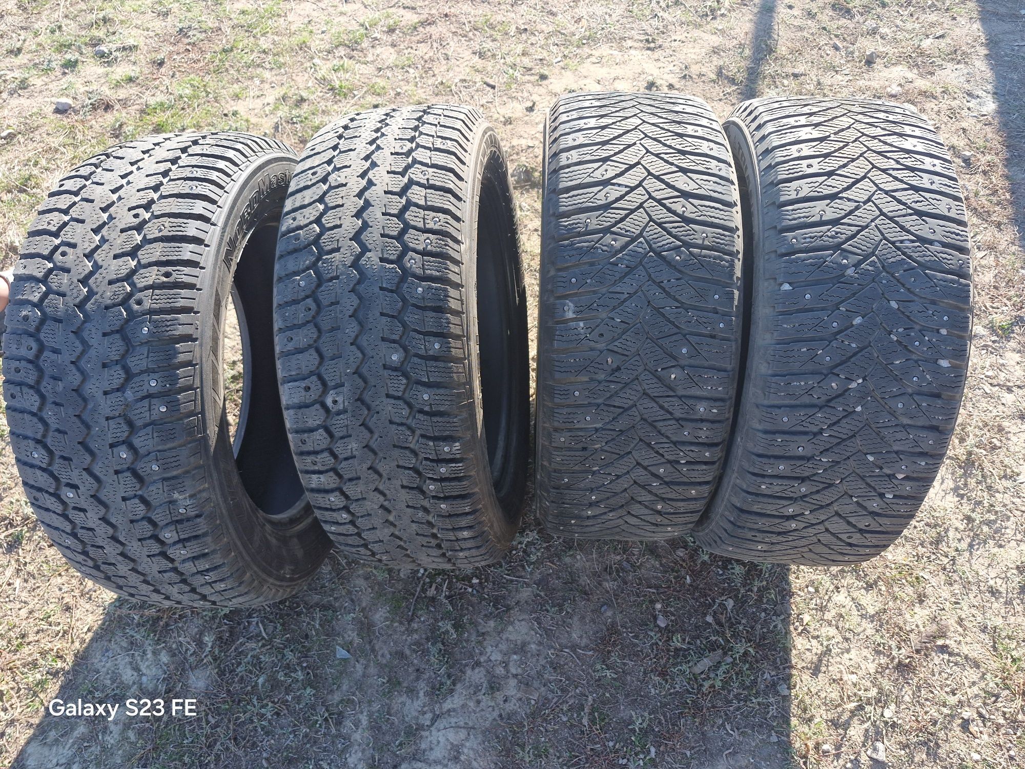 Зимние шины 215/55R/16 NORDMaster 2шт,TRIANGLE 2шт.