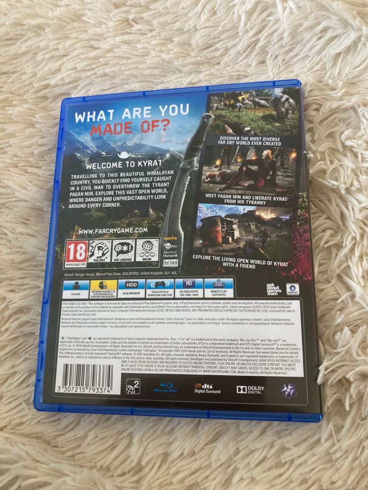 far cry подходит для пс 4 и пс 5