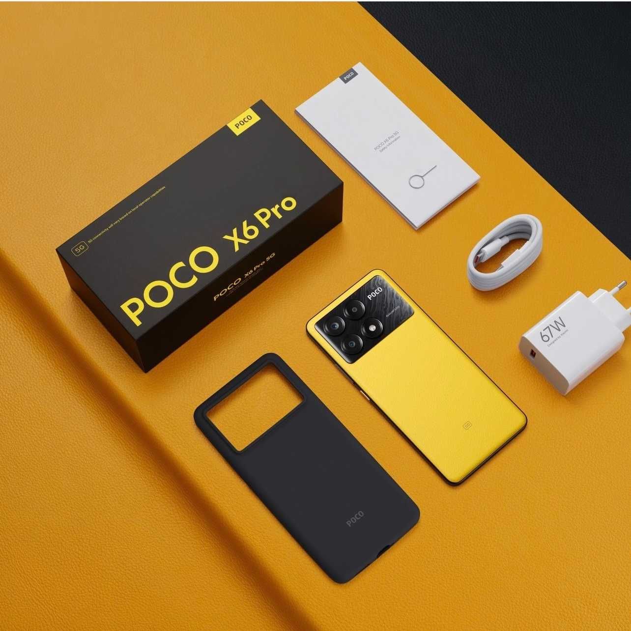 Смартфоны Xiaomi POCO X6 Pro. Новые, оригинал. Гарантия. Караганда