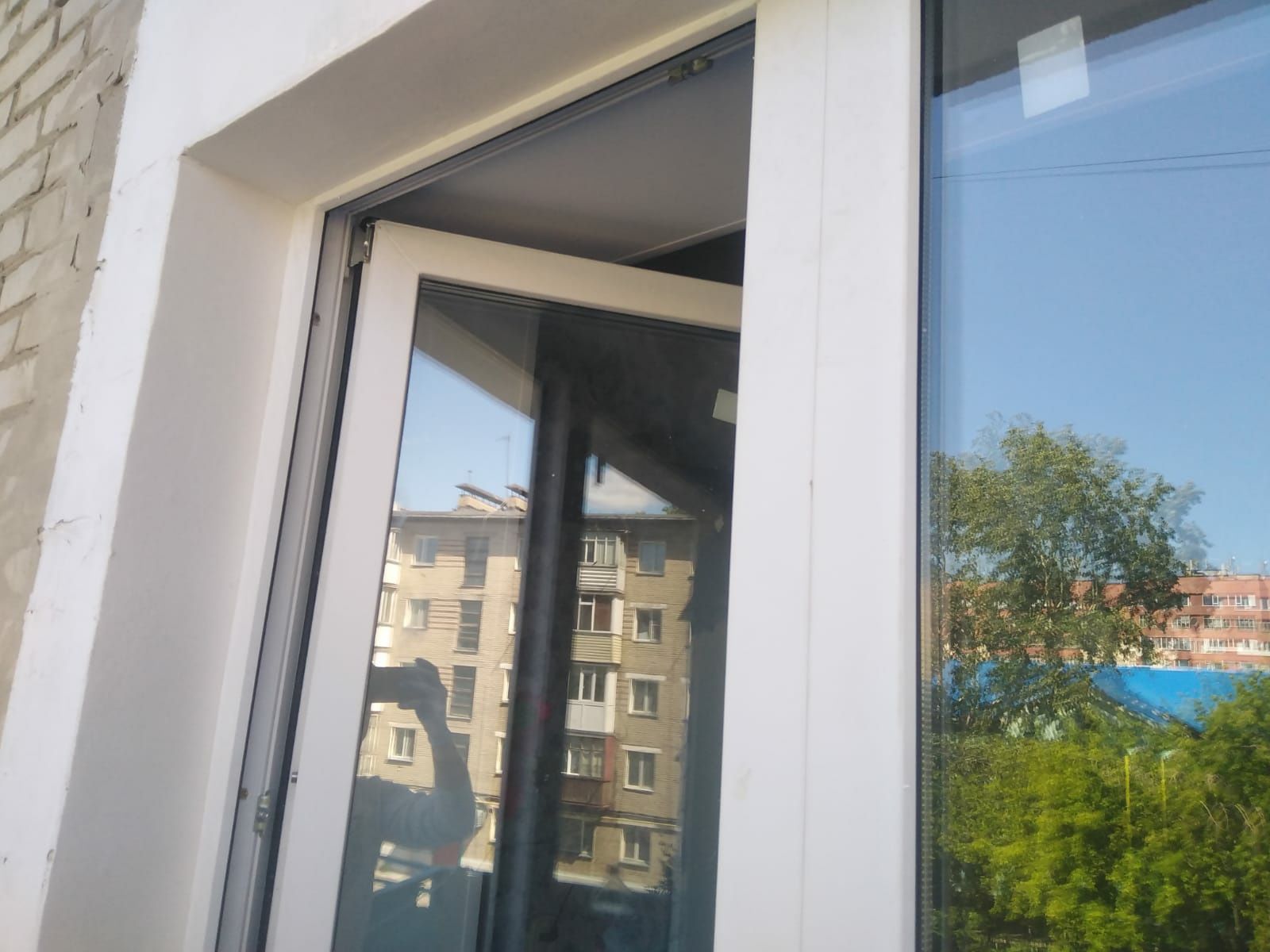 Наружные откосы штукатурка