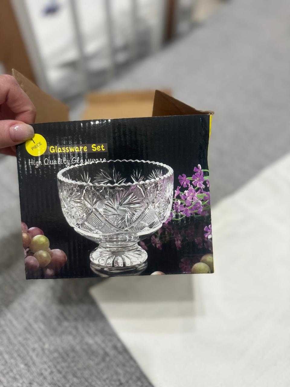 Продам вазочку стеклянную