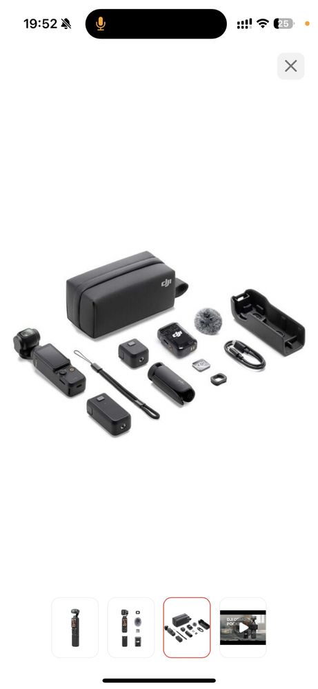 Экшн камера DJI Pocket 3 Creator Combo