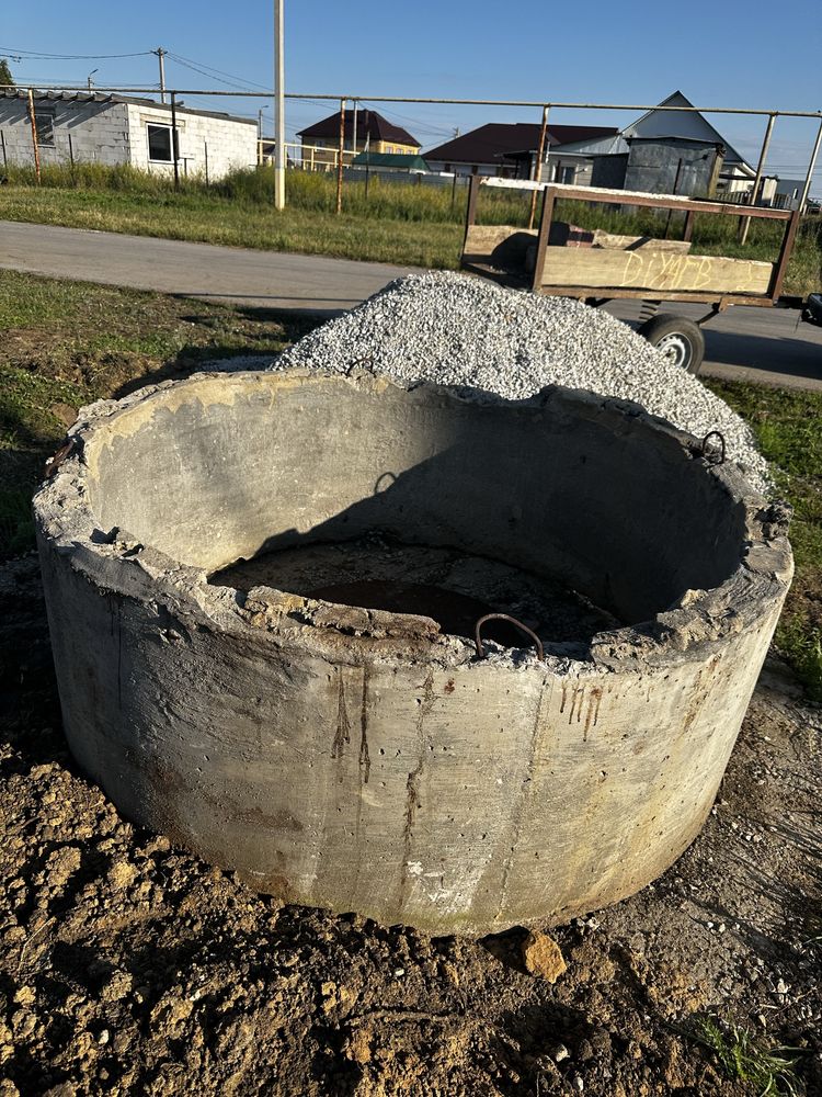 Кольцо железобетонное с крышкой вместе
