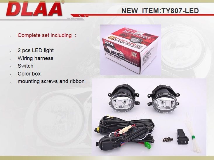 Противотуманные фары Led Toyota Lcr 200/Тойота Ланд Крузер 200