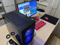 Продам игровой ПК – GTX 4060 / i5 12400K / Logitech PRO – 650 000 ₸