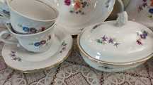 Сервиз 17 предметов фарфор Porcelana Польша.