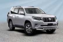 Защита переднего бампера Toyota land cruiser Prado 150/lc200