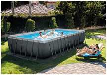 Продаётся бассейн Intex Ultra Frame XTR 24ft