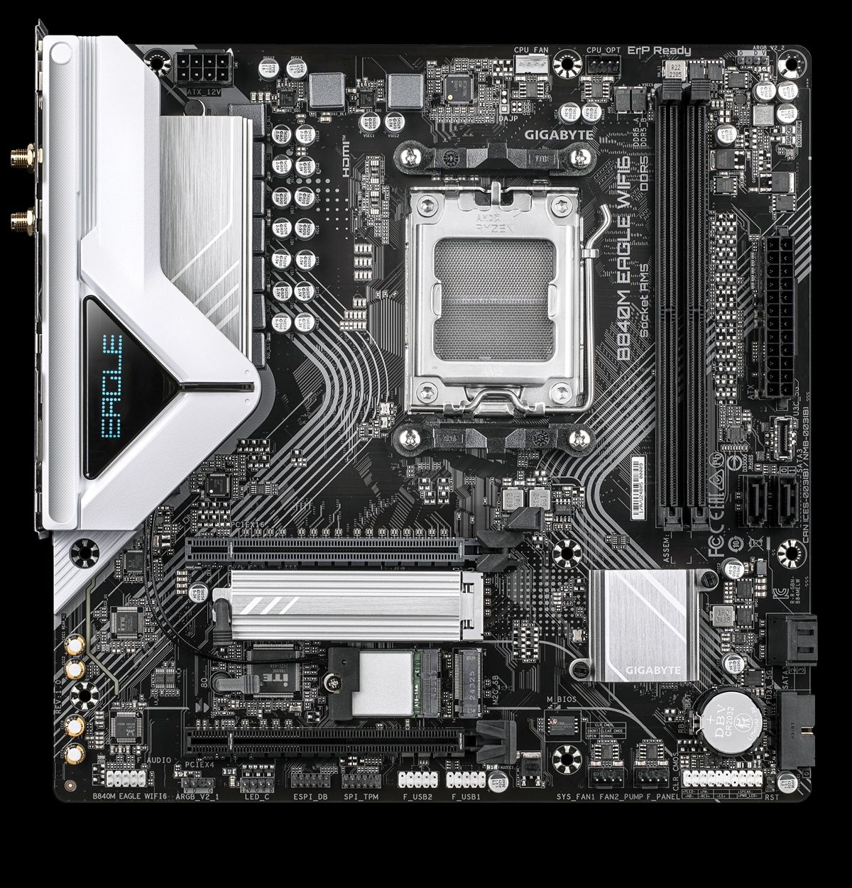 Материнская плата gigabyte b840m eagle wifi6