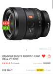 Объектив Sony 24mm f/1.4 GM