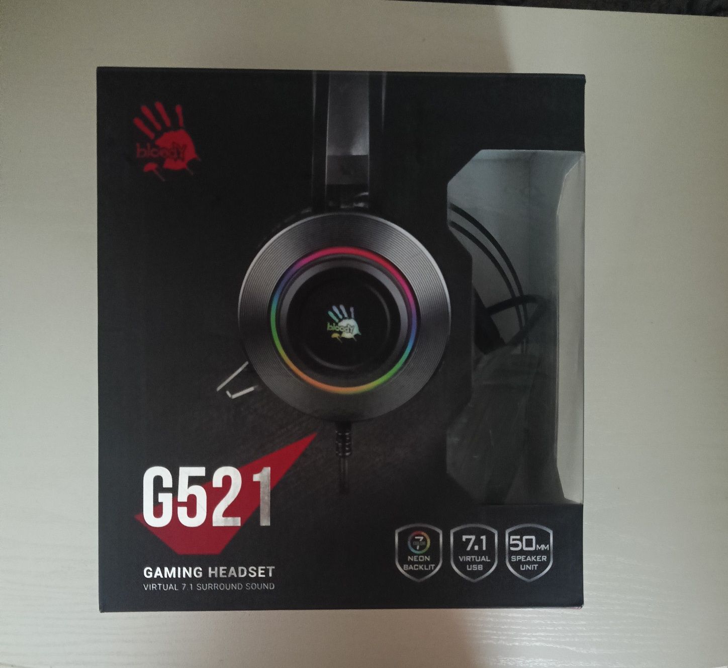 Продам наушники  Bloody G521, СРОЧНО ТОРГ ВОЗМОЖЕН БЫСТРЕЕ