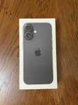 Iphone 16 черный, 128гб (запечатанный)