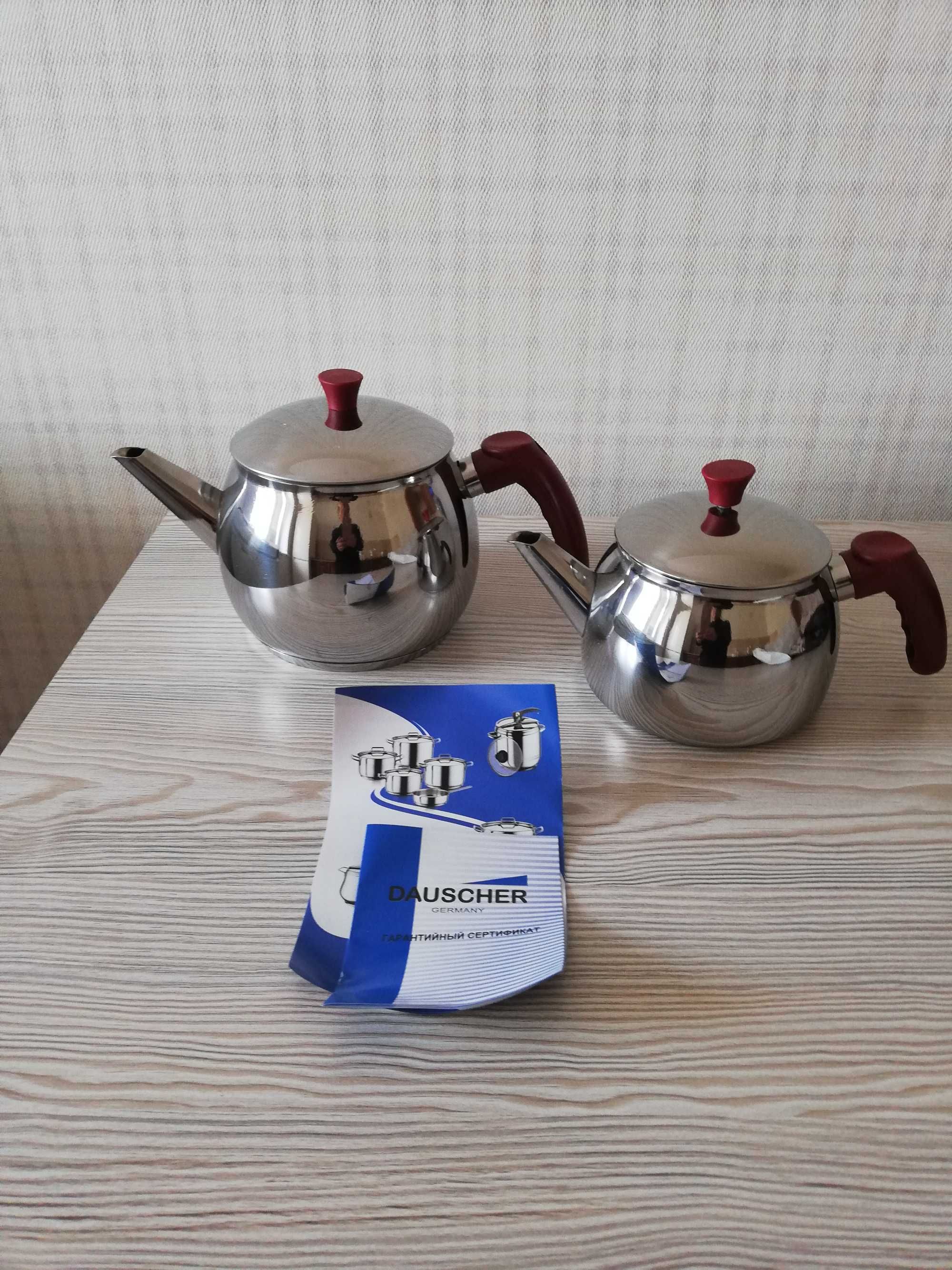 Продам заварочный чайник объем 2,6л новый