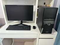 Компьютер I3-7100, GTX 1050 ti 4гб, ОЗУ 8 gb + монитор 24дюйма!!