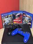 PlayStation 4 + 2 геймпада + 3 игры