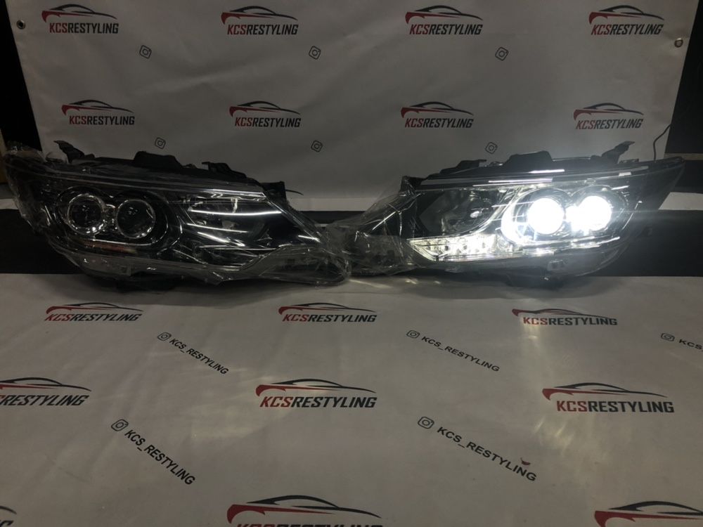 Передние фары Camry/Камри 55 exclusive