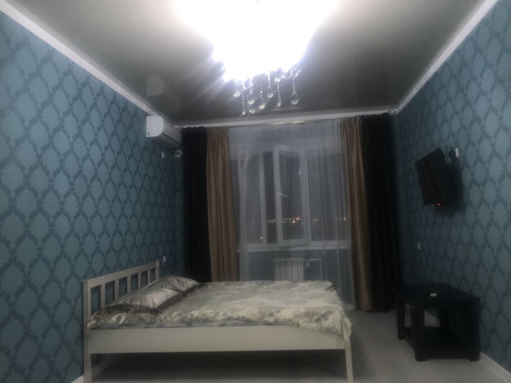 1комнатная кв  часы, сутки ул Амандосова мкр Алмагуль
