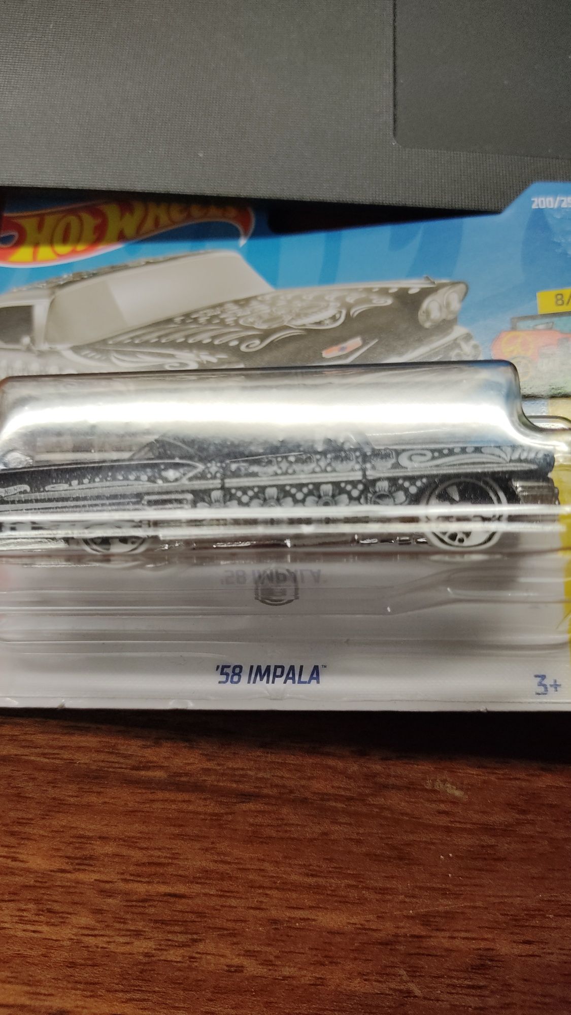 Машинка коллекционная Hot wheels '58 IMPALA Treasure Hunt серия Art ca