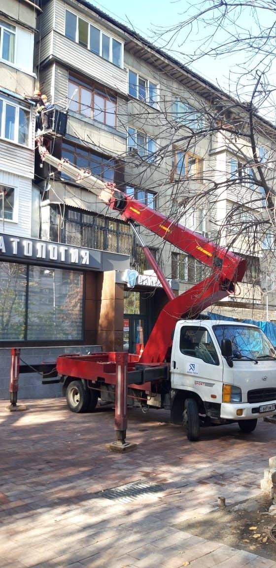 Автовышки до 45м. Алматы Автовышка Аренда Услуги АГП Кобра Вышка
