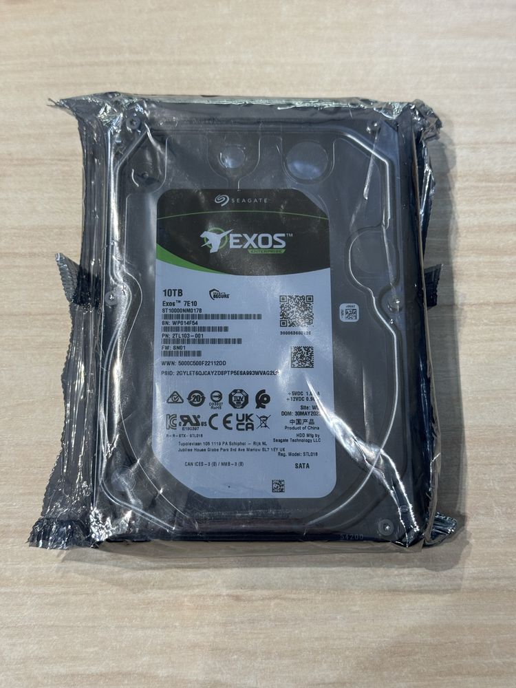Жесткий диск | Seagate 10 TB Exos Enterprise | Новый