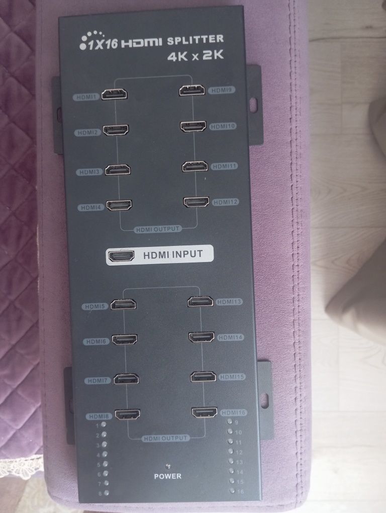 Splitter 1x16 HDMI - HDMI 4K x 2K Сплиттер 16 портов