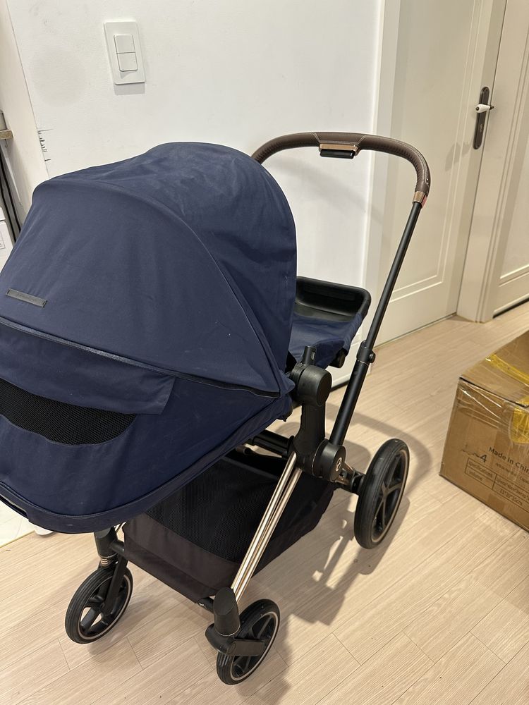 Коляска (шасси+прогулочный блок+зимний конверт!) Cybex Priam 3