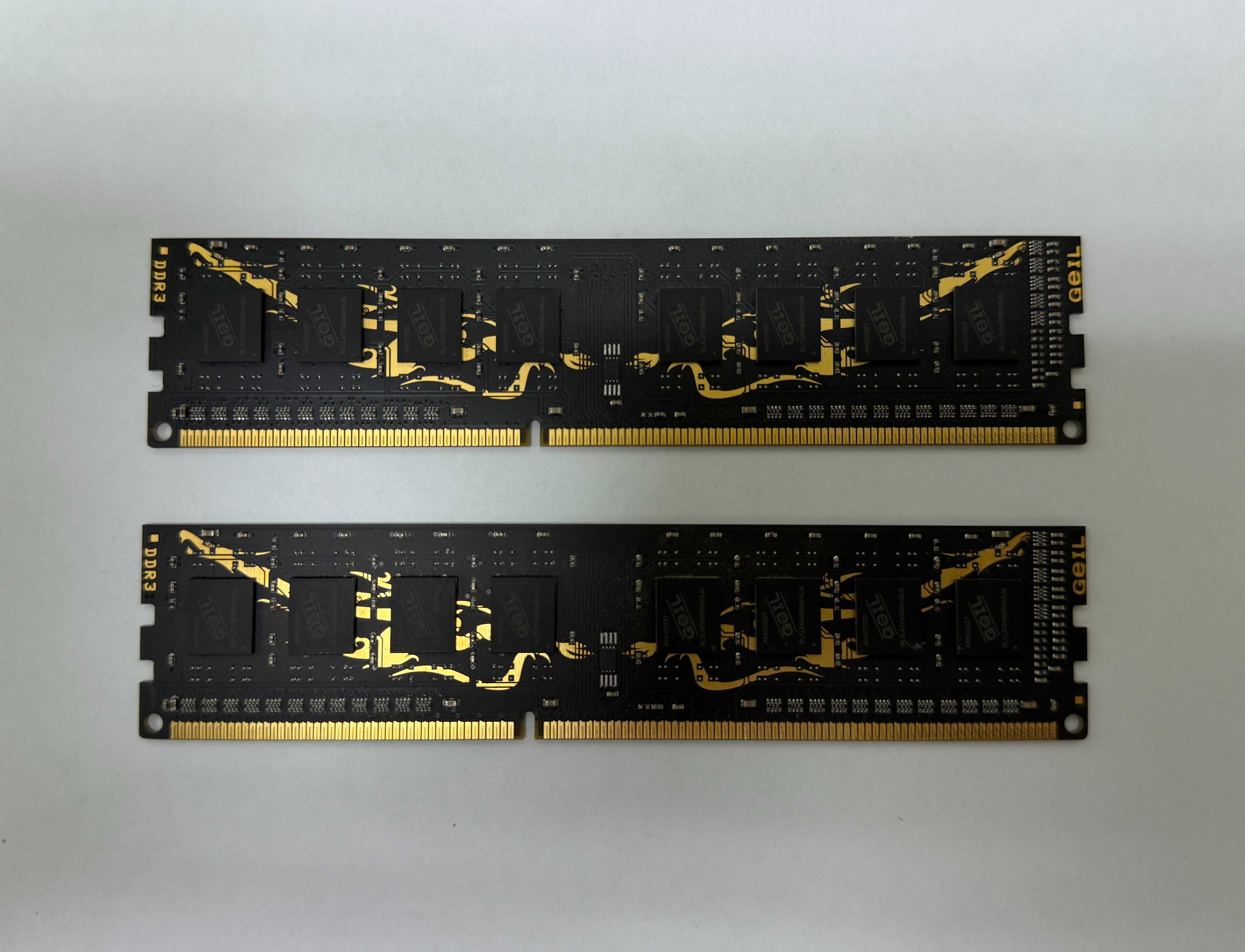 8GB Geil DDR4 2400 MHz, 4GB Kingston SO-DIMM DDR3, 8GB DDR4 SO‑DIMM