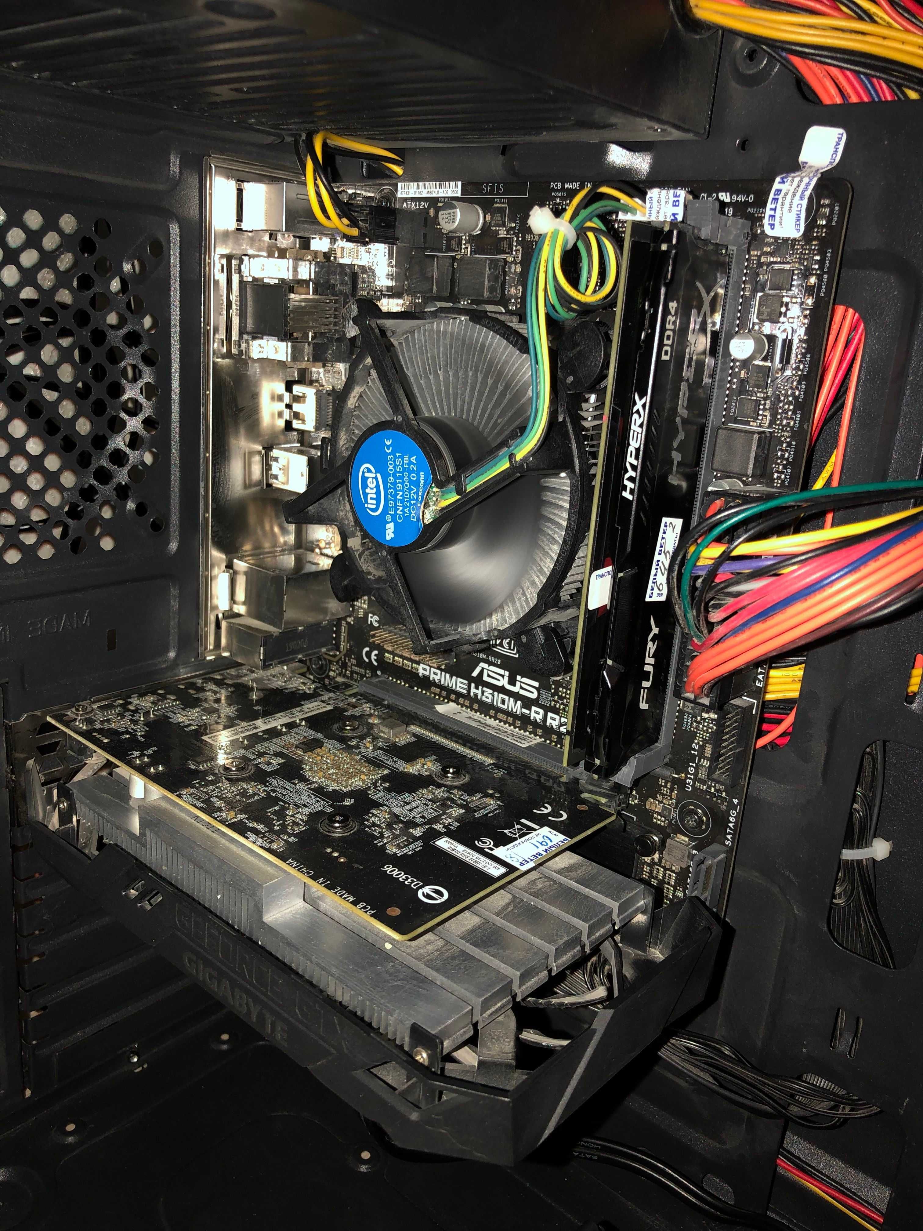 Компьютер Intel i3-9100f / 16gb ddr4 / gtx 1650
