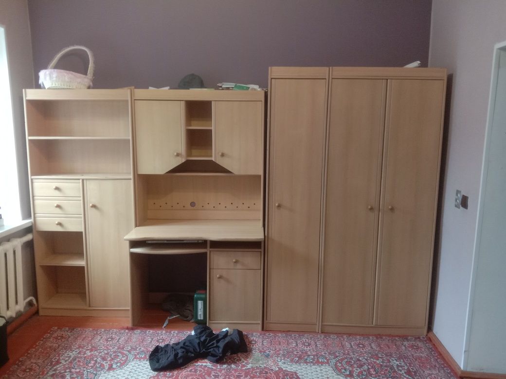 Детские гарнитура стенка
