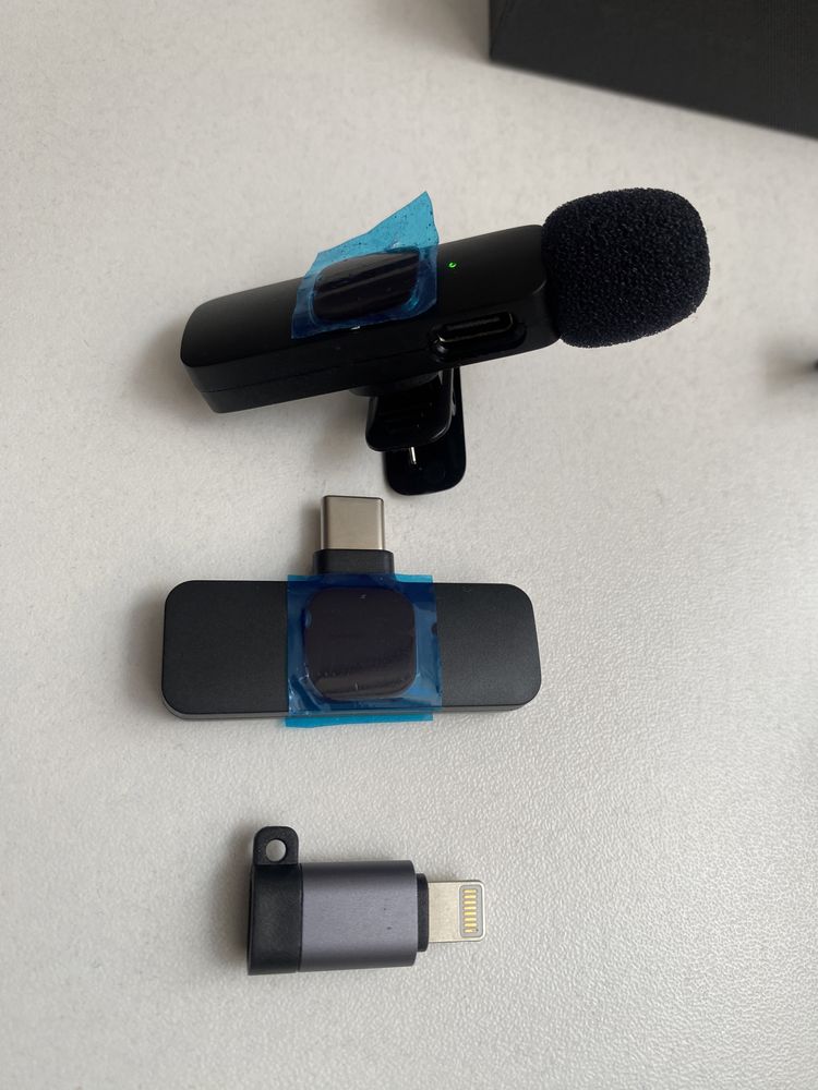 Новый Беспроводной микрофон. Петличка. Wireless microphone.